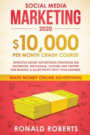 Front cover of Social Media Marketing by Ronald Roberts