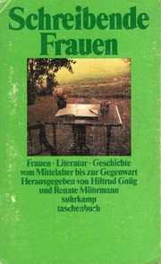 Cover of Frauen Literatur Geschichte. Schreibende Frauen vom Mittelalter bis zur Gegenwart by Hiltrud Gnüg