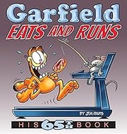 Cover of Garfield eats and runs by Jim Davis
