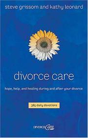Cover of DivorceCare by Steve Grissom