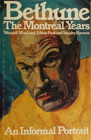 Cover of Bethume by Wendell MacLeod
