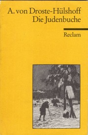 Cover of Die Judenbuche by Annette von Droste-Hülshoff