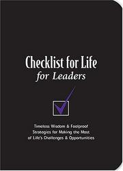 Cover of Checklist for Life for Leaders by Checklist for Life