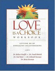 Cover of Love Is a Choice Workbook by Robert Hemfelt