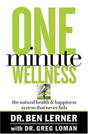 Cover of One Minute Wellness by Ben Lerner