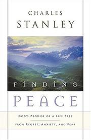 Cover of Finding Peace by Charles F. Stanley