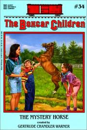 Front cover of The Mystery Horse by Gertrude Chandler Warner