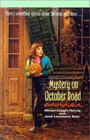 Cover of Mystery on October Road by Alison Cragin Herzig