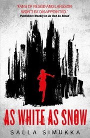 Cover of As White As Snow by Salla Simukka