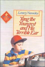 Front cover of Yang the youngest and his terrible ear by Lensey Namioka