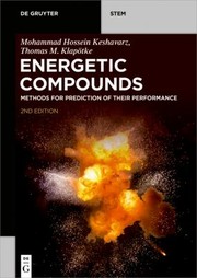Cover of Energetic Compounds by Mohammad Hossein Keshavarz