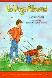 Cover of No dogs allowed by Jane Cutler