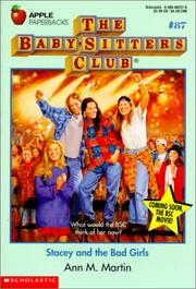 Front cover of Stacey and the Bad Girls by Ann M. Martin