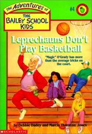 Front cover of Leprechauns don't play basketball by Debbie Dadey