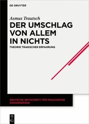 Front cover of Umschlag Von Allem in Nichts by Asmus Trautsch