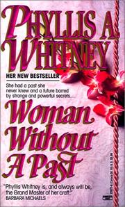 Front cover of Woman without a past by Phyllis A. Whitney