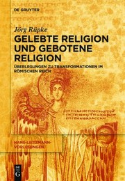 Cover of Religiöse Transformationen Im Römischen Reich by Jörg Rüpke