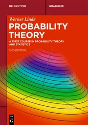 Cover of Probability Theory by Werner Linde