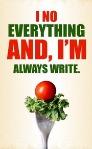 Cover of I No Everything and I'm Always Write by Mark Del Priore