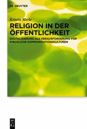 Front cover of Religion in Der Öffentlichkeit by Kristin Merle