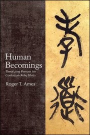 Cover of Human Becomings Hb by ROGER AMES