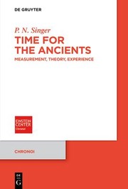 Cover of Time in the Ancient World by Peter N. Singer