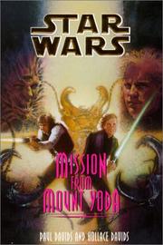 Cover of Star Wars - Jedi Prince - Mission from Mount Yoda by Paul Davids