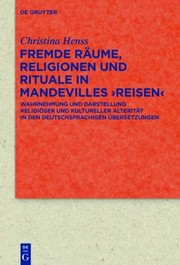 Front cover of Fremde Räume, Religionen und Rituale in Mandevilles &rsaquo;Reisen&lsaquo; by Christina Henss