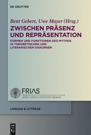 Front cover of Zwischen Präsenz und Repräsentation by Bent Gebert