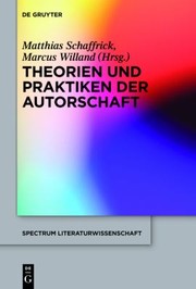 Front cover of Theorien und Praktiken der Autorschaft by Matthias Schaffrick