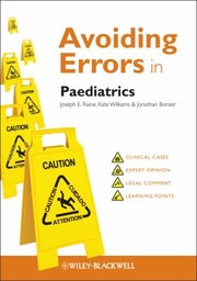 Cover of Avoiding errors in paediatrics by Joseph E. Raine