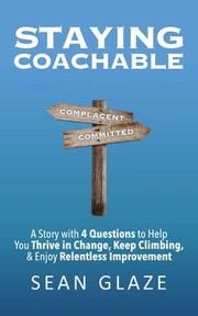 Cover of Staying Coachable by Sean Glaze