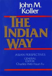 Cover of The Indian Way by John M. Koller