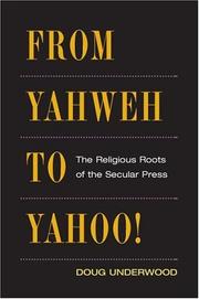 Front cover of From Yahweh to Yahoo! by Doug Underwood