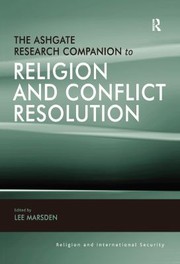 Front cover of The Ashgate research companion to religion and conflict resolution by Lee Marsden