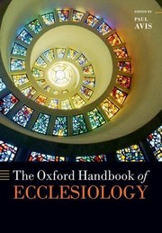 Front cover of Oxford Handbook of Ecclesiology by Paul Avis