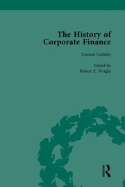 Front cover of History of Corporate Finance by Robert E. Wright