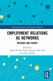 Cover of Employment Relations As Networks by Bernd Brandl