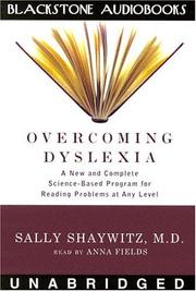 Cover of Overcoming Dyslexia by Sally E. Shaywitz
