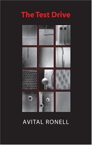 Cover of The test drive by Avital Ronell