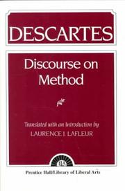 Cover of Descartes by Laurence J. Lafleur