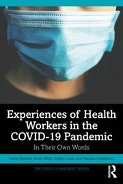 Front cover of Experiences of Health Workers in the COVID-19 Pandemic by Marie Bismark