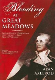 Front cover of A Blooding at Great Meadows by Alan Axelrod