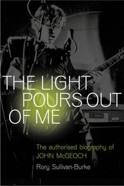 Front cover of Light Pours Out of Me by Rory Sullivan-Burke