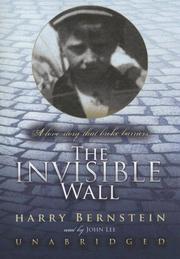 Cover of The Invisible Wall by Harry Bernstein