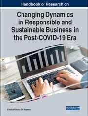 Front cover of Changing Dynamics in Responsible and Sustainable Business in the Post-COVID-19 Era by Cristina Raluca