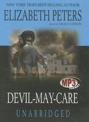 Cover of Devil-may-care by Elizabeth Peters