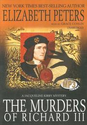 Front cover of The Murders of Richard III by Elizabeth Peters