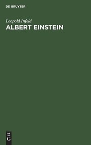 Cover of Albert Einstein by Leopold Infeld