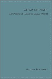 Front cover of Germs of Death by Mauro Senatore